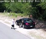 Han slipper ut hunden og kjører sin vei. Nå får både han og hunden som fortjent!